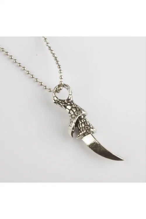 Hançer Figürlü Metal Kolye