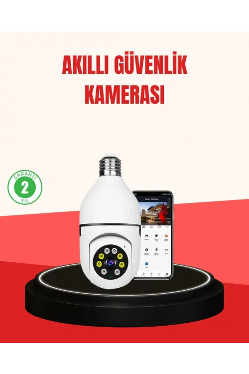 Hareket Algılamalı Kablosuz Akıllı Ev Güvenlik Kamerası