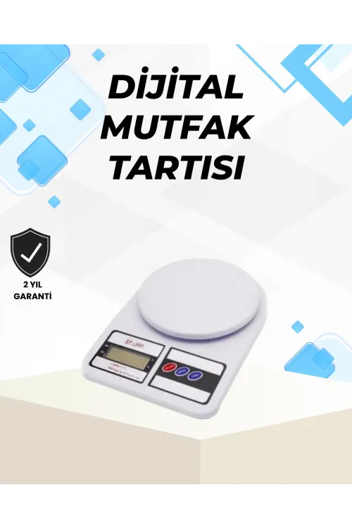 Hassas Tartım İçin Dijital Mutfak Terazisi – 10kg / 1g