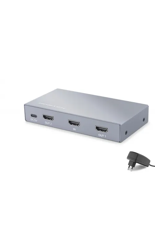 Hdmi Splitter 8K 1 In 2 Out Gri HDX1431