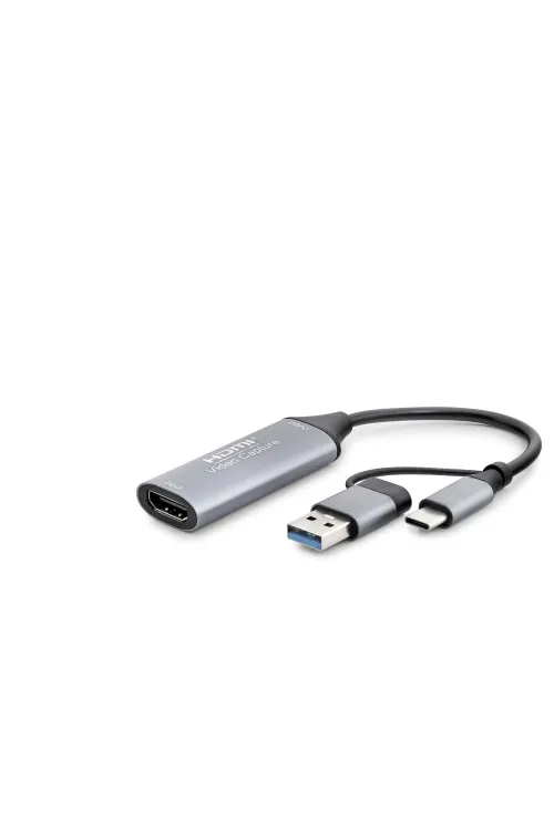 Hdmı Vıdeo Capture Type-C + Usb3.0 4K 30Hz Gri HDX7844