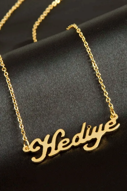Hediye isimli kolye (Kişiye Özel)