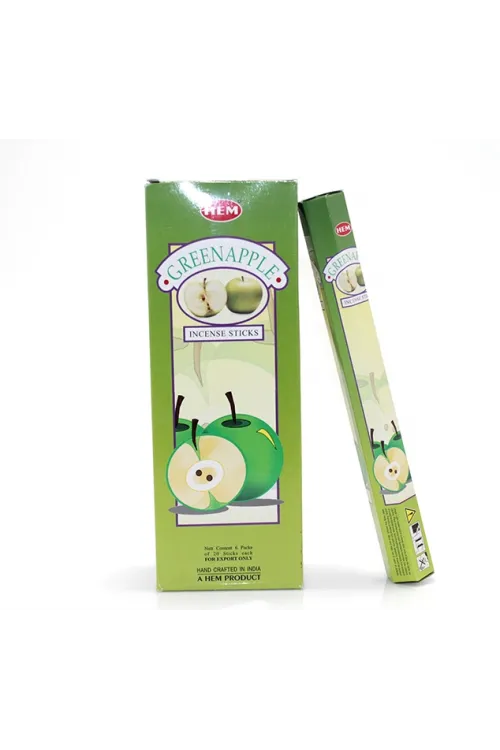 Hem Green Apple Aromalı Çubuk Tütsü