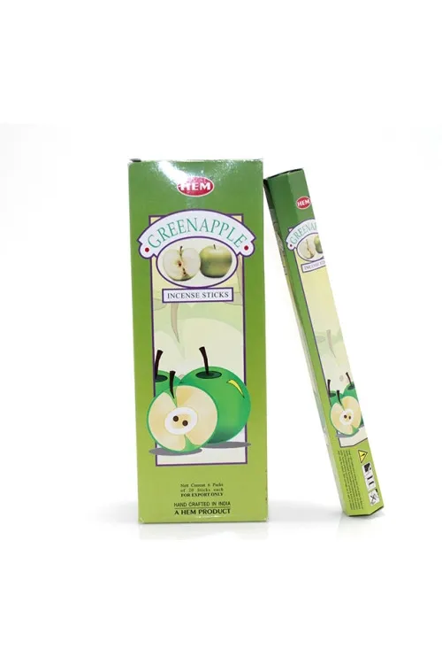 Hem Green Apple Aromalı Çubuk Tütsü