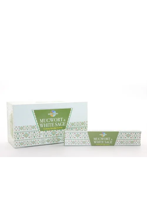 Hem Sacred Elements Mugwort & White Sage Masala Aromalı Çubuk Tütsü