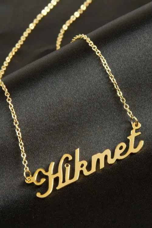 Hikmet İsimli Kolye (Kişiye Özel)