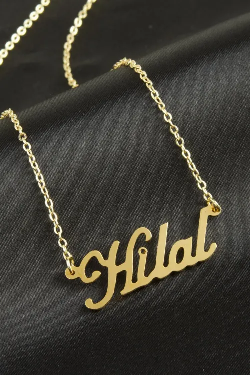 Hilal isimli kolye (Kişiye Özel)