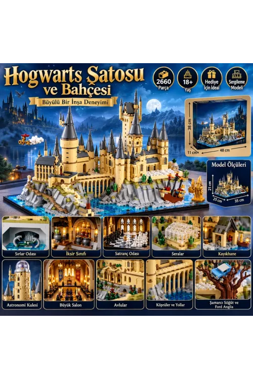 Hogwarts Şatosu ve Bahçesi 76419