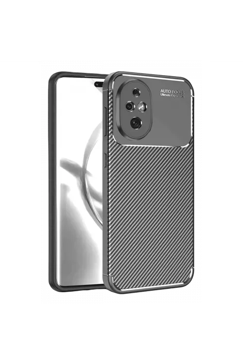 Honor 200 Kılıf Auto Focus Karbon Kapak - Gri