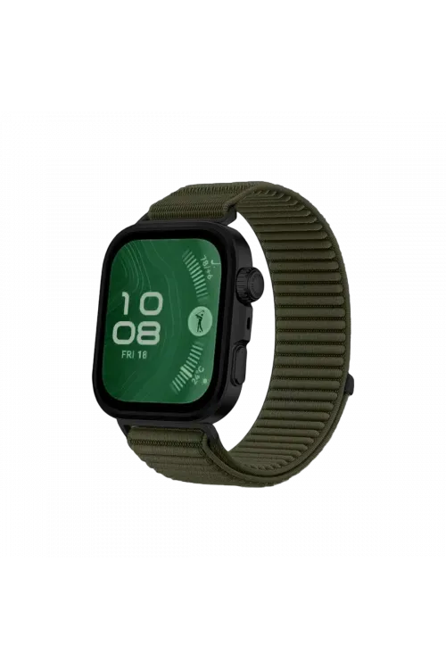Huawei Fit 4 Braid Kordon - Koyu Yeşil