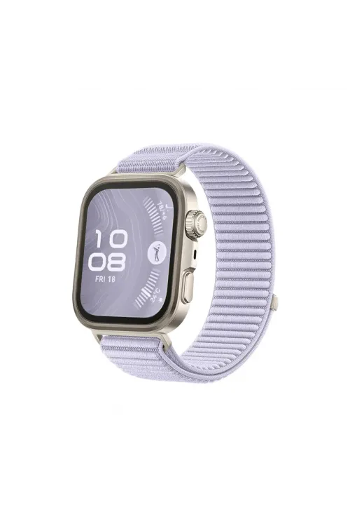 Huawei Fit 4 Braid Kordon (SAAT DEĞİLDİR) - Lila