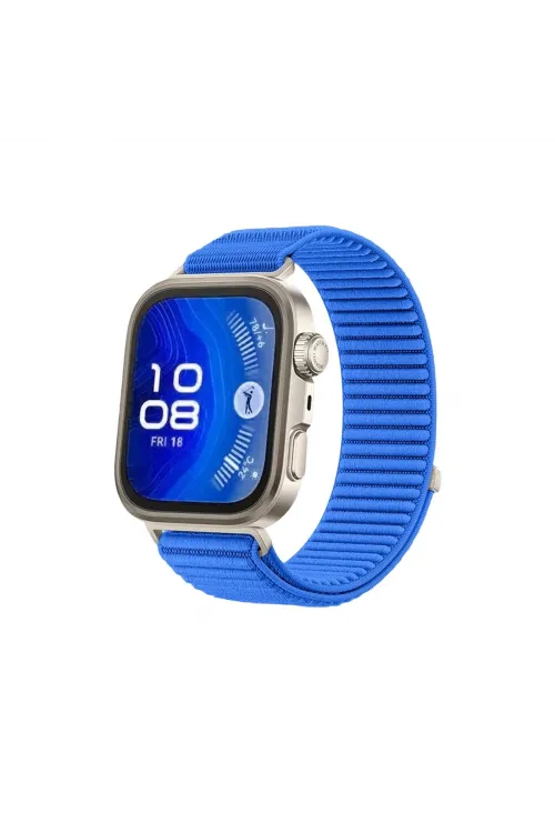 Huawei Fit 4 Braid Kordon (SAAT DEĞİLDİR) - Mavi