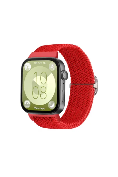 Huawei Fit 4  Kordon (saat Değildir) - Kırmızı