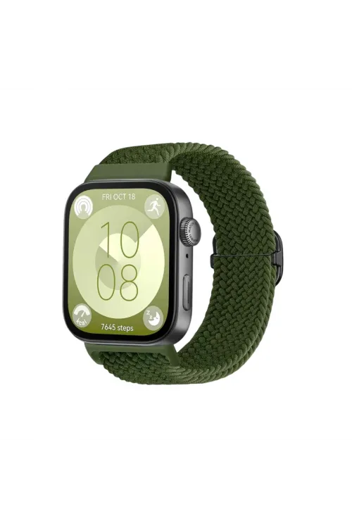 Huawei Fit 4  Kordon (saat Değildir) - Koyu Yeşil
