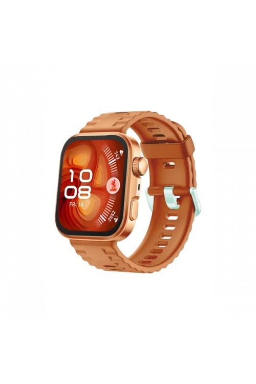 Huawei Fit 4 Nova Silikon Kordon - Turuncu