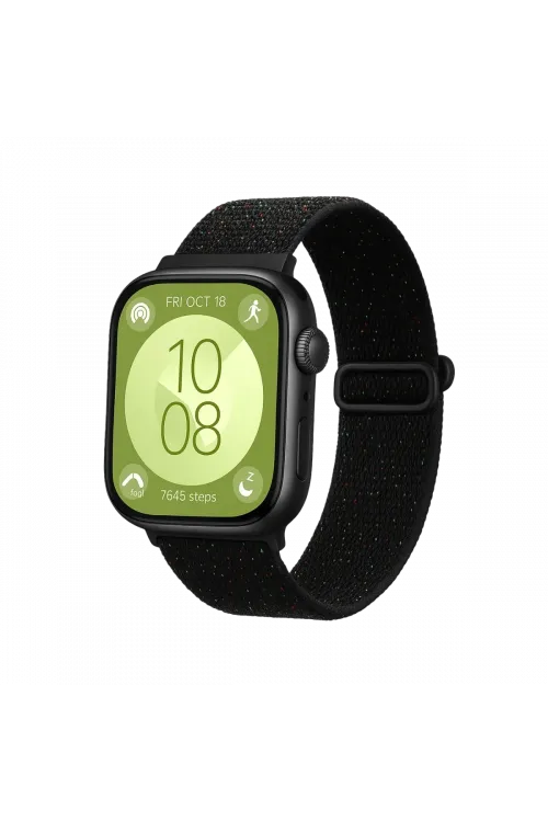 Huawei Fit 4 Star Kordon - Benekli Siyah