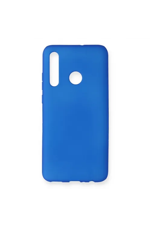 Huawei Honor 20 Lite Kılıf First Silikon - Mavi