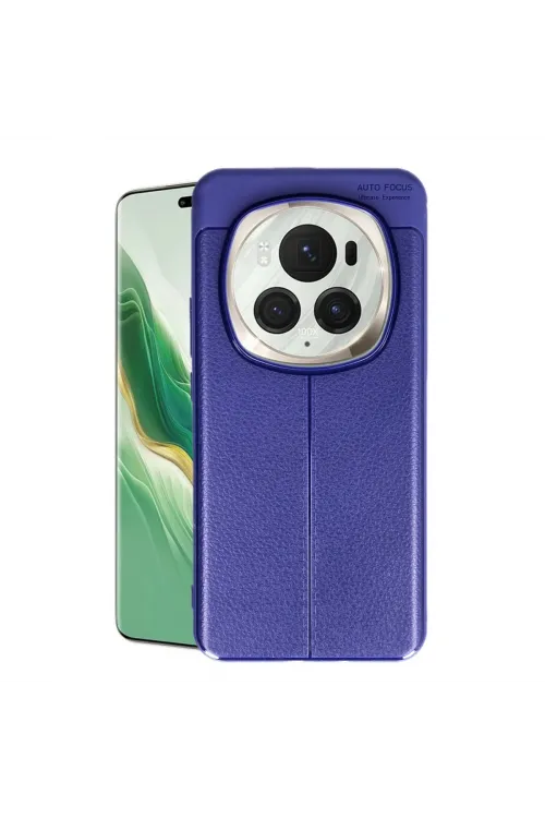 Huawei Honor Magic 6 Pro Kılıf Auto Focus Kapak - Lacivert