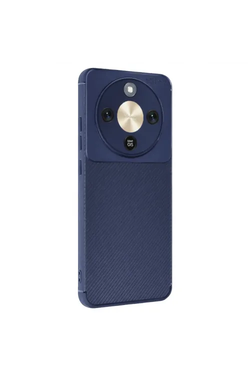 Huawei Honor Magic 8 Lite Auto Focus Karbon Kapak - Lacivert
