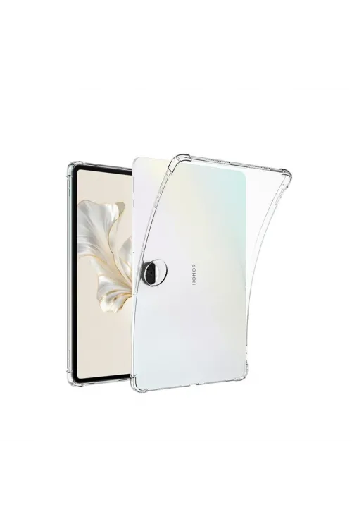 Huawei Honor Pad 9 Kılıf Anti Shock Tablet Silikon - Şeffaf