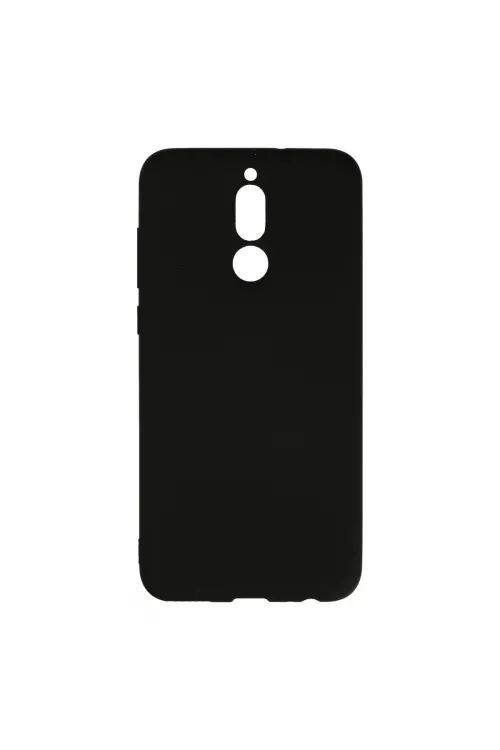 Huawei Mate 10 Lite Kılıf Nano İçi Kadife Silikon - Siyah