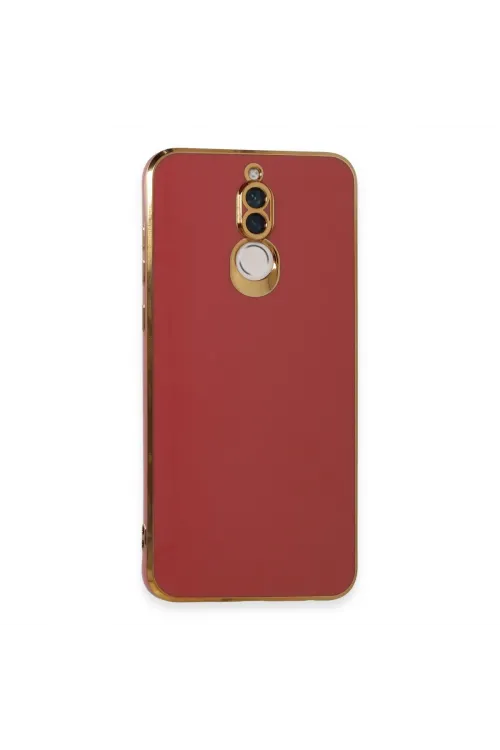 Huawei Mate 10 Lite Kılıf Volet Silikon - Kırmızı