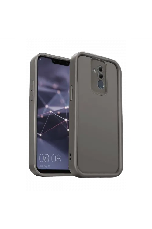 Huawei Mate 20 Lite Kılıf Viera Silikon - Gri