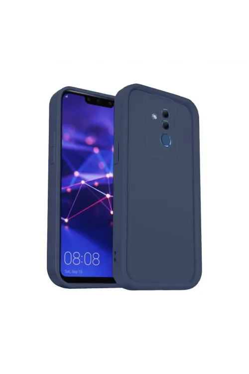 Huawei Mate 20 Lite Kılıf Viera Silikon - Lacivert