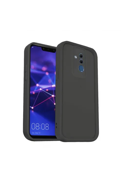 Huawei Mate 20 Lite Kılıf Viera Silikon - Siyah