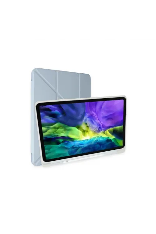 Huawei Matepad Se Kılıf Kalemlikli Mars Tablet Kılıfı - Mavi