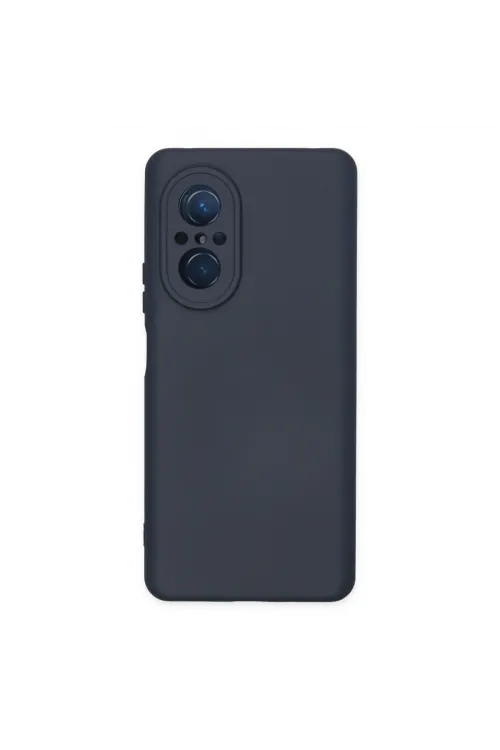 Huawei Nova 9 Se Kılıf Nano İçi Kadife Silikon - Lacivert