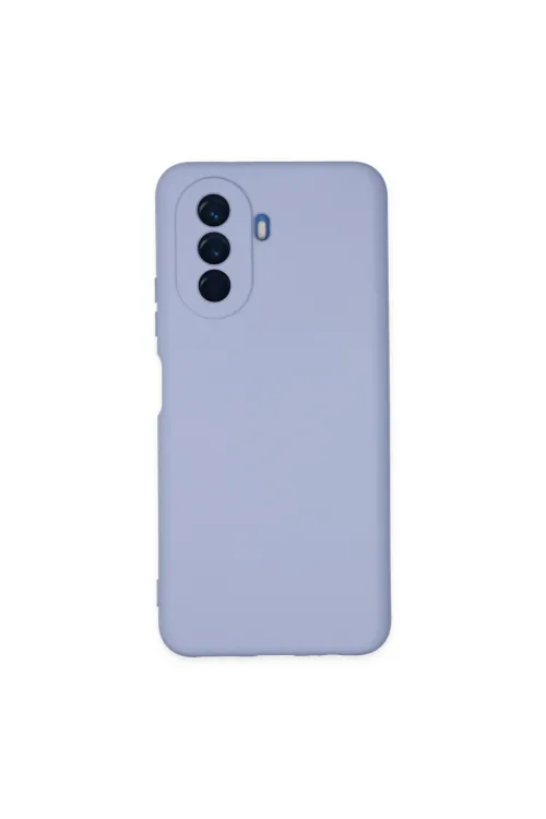 Huawei Nova Y70 Kılıf Nano İçi Kadife Silikon - Lila