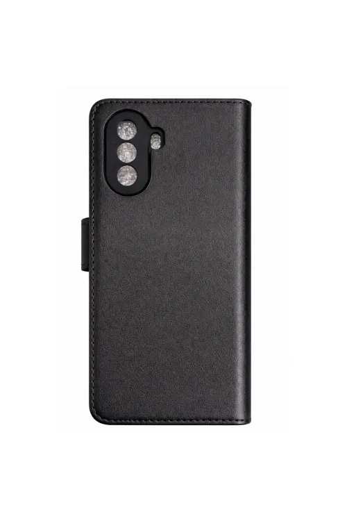 Huawei Nova Y70 Trend S Plus Kapaklı Kılıf - Siyah