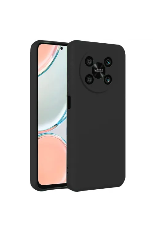 Huawei Nova Y90 Kılıf First Silikon - Siyah
