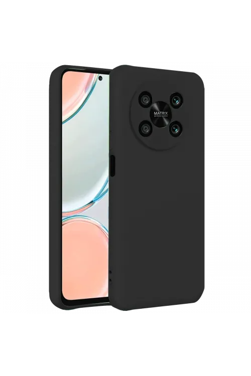 Huawei Nova Y90 Kılıf First Silikon - Siyah