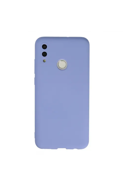 Huawei P Smart 2019 Kılıf Nano İçi Kadife Silikon - Lila