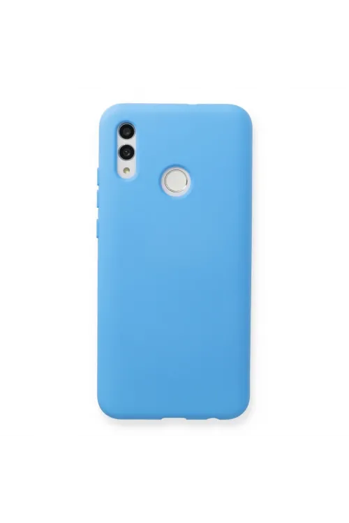 Huawei P Smart 2019 Kılıf Nano İçi Kadife Silikon - Mavi