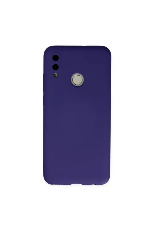 Huawei P Smart 2019 Kılıf Nano İçi Kadife Silikon - Mor