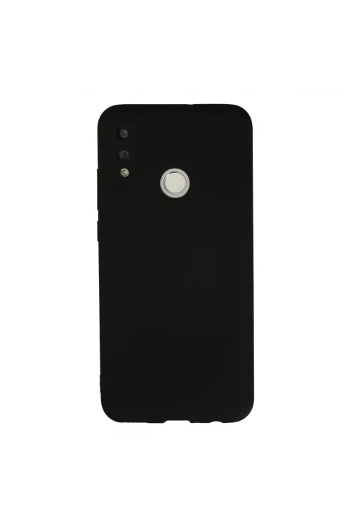 Huawei P Smart 2019 Kılıf Nano İçi Kadife Silikon - Siyah