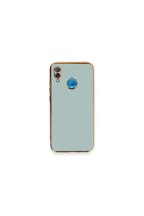 Huawei P20 Lite Kılıf Volet Silikon - Açık Yeşil