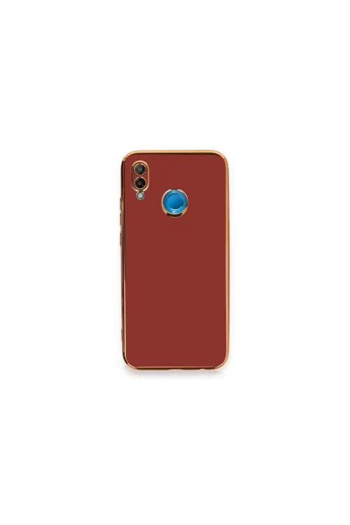 Huawei P20 Lite Kılıf Volet Silikon - Kırmızı