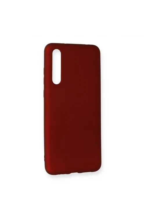 Huawei P20 Pro Kılıf First Silikon - Bordo