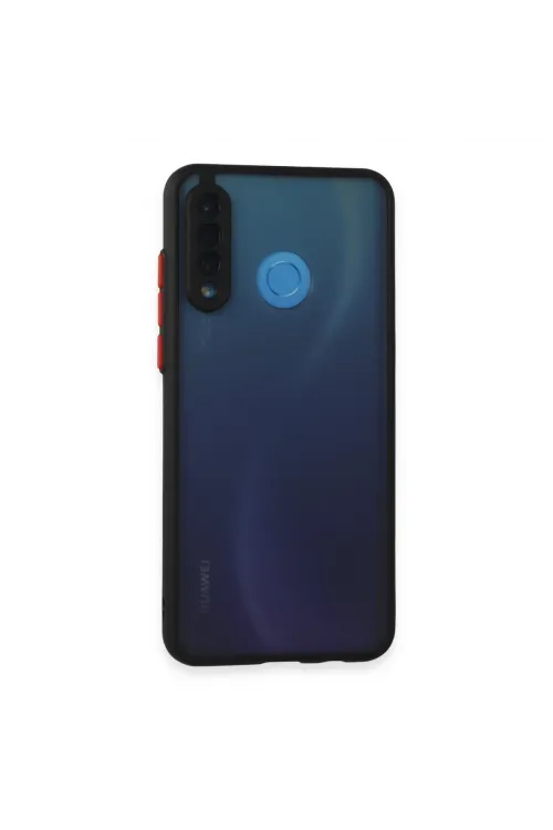 Huawei P30 Lite Kılıf Montreal Silikon Kapak - Siyah