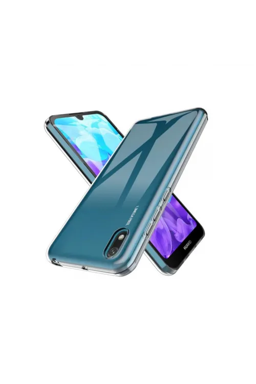 Huawei Y5 2019 Kılıf Lüx Şeffaf Silikon