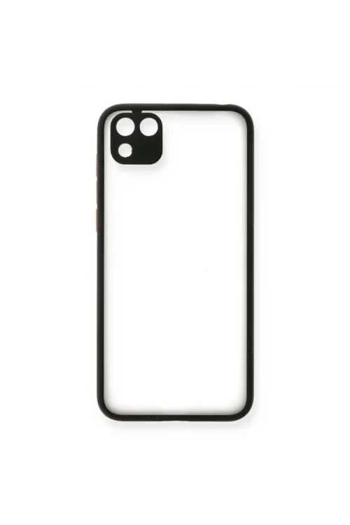Huawei Y5p Kılıf Montreal Silikon Kapak - Siyah