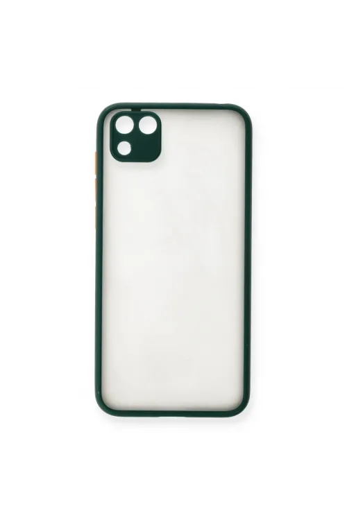 Huawei Y5p Kılıf Montreal Silikon Kapak - Yeşil