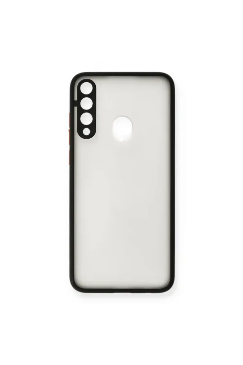 Huawei Y6p Kılıf Montreal Silikon Kapak - Siyah