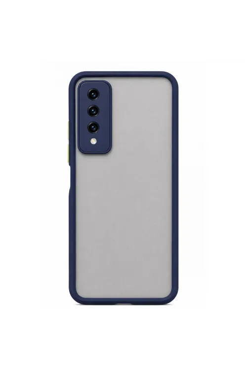 Huawei Y9 Prime 2019 Kılıf Montreal Silikon Kapak - Lacivert