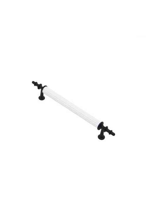 İbico-975 ( 12.8cm ) ( Siyah & Beyaz ) Boru Kulp*10x5