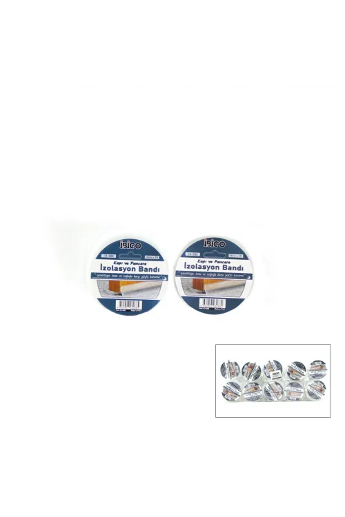İbico İ13-088 ( 35mmx3mt ) Kapı Pencere Rüzgar & İzolasyon Bant*10x10